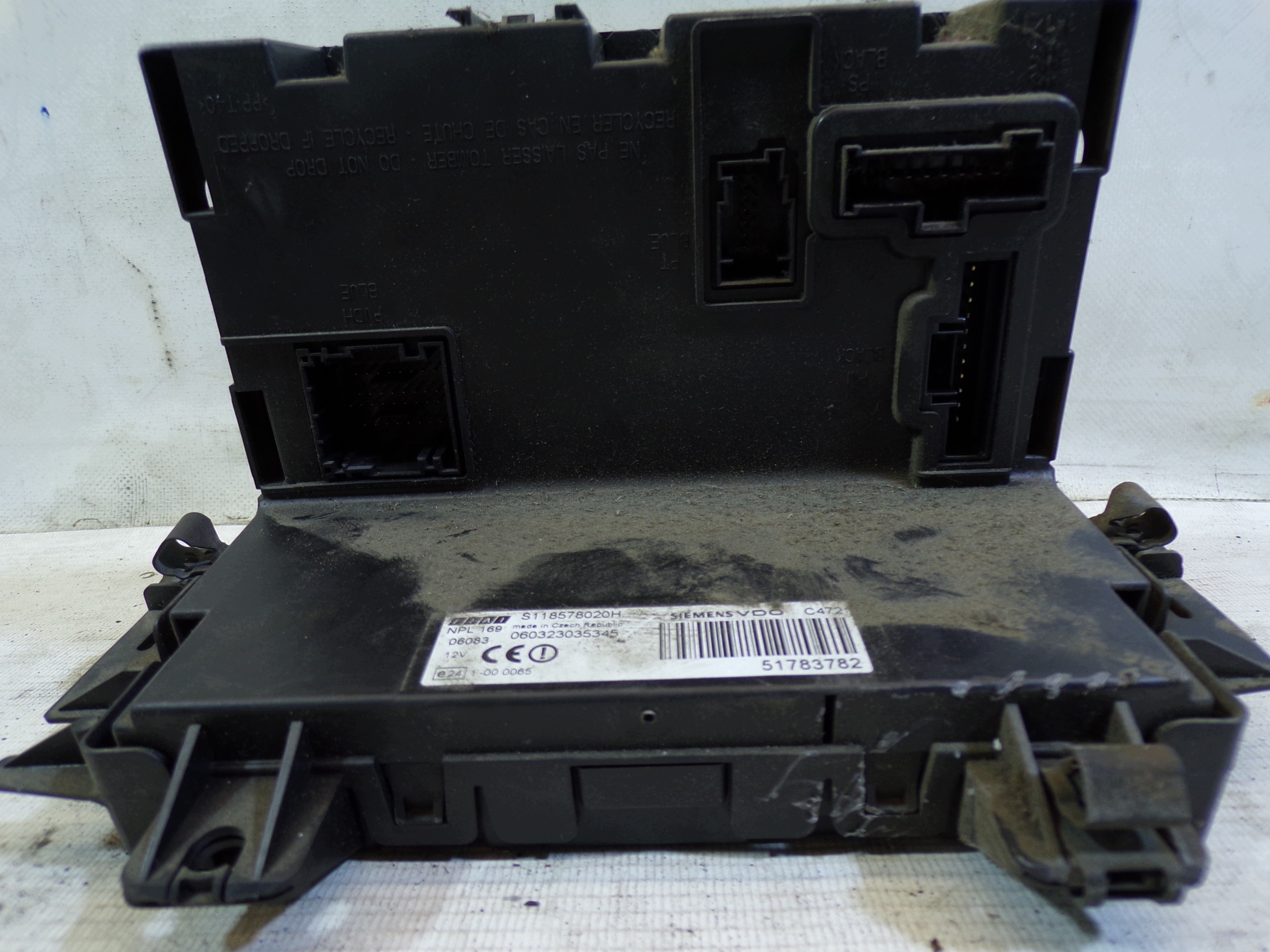 running board STARTOWY FIAT PANDA 2 II 1.1 55196260