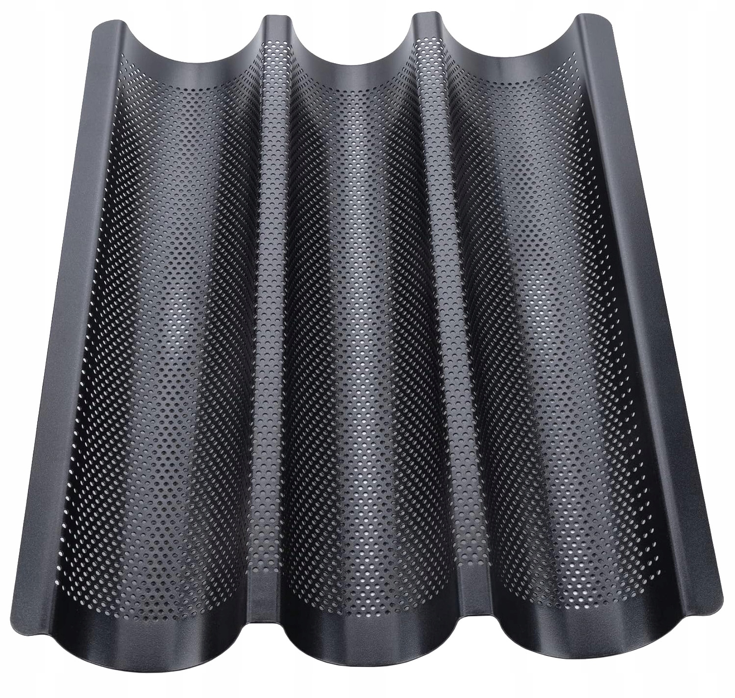 BLACHA FORMA DO PIECZENIA BAGIETEK NA 3 BAGIETKI ZAPIEKANKI Marka Brunbeste