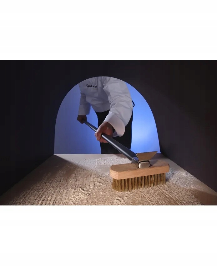 SZCZOTKA DO CZYSZCZENIA PIECA DO PIZZY HEND 617861 Model Łopata