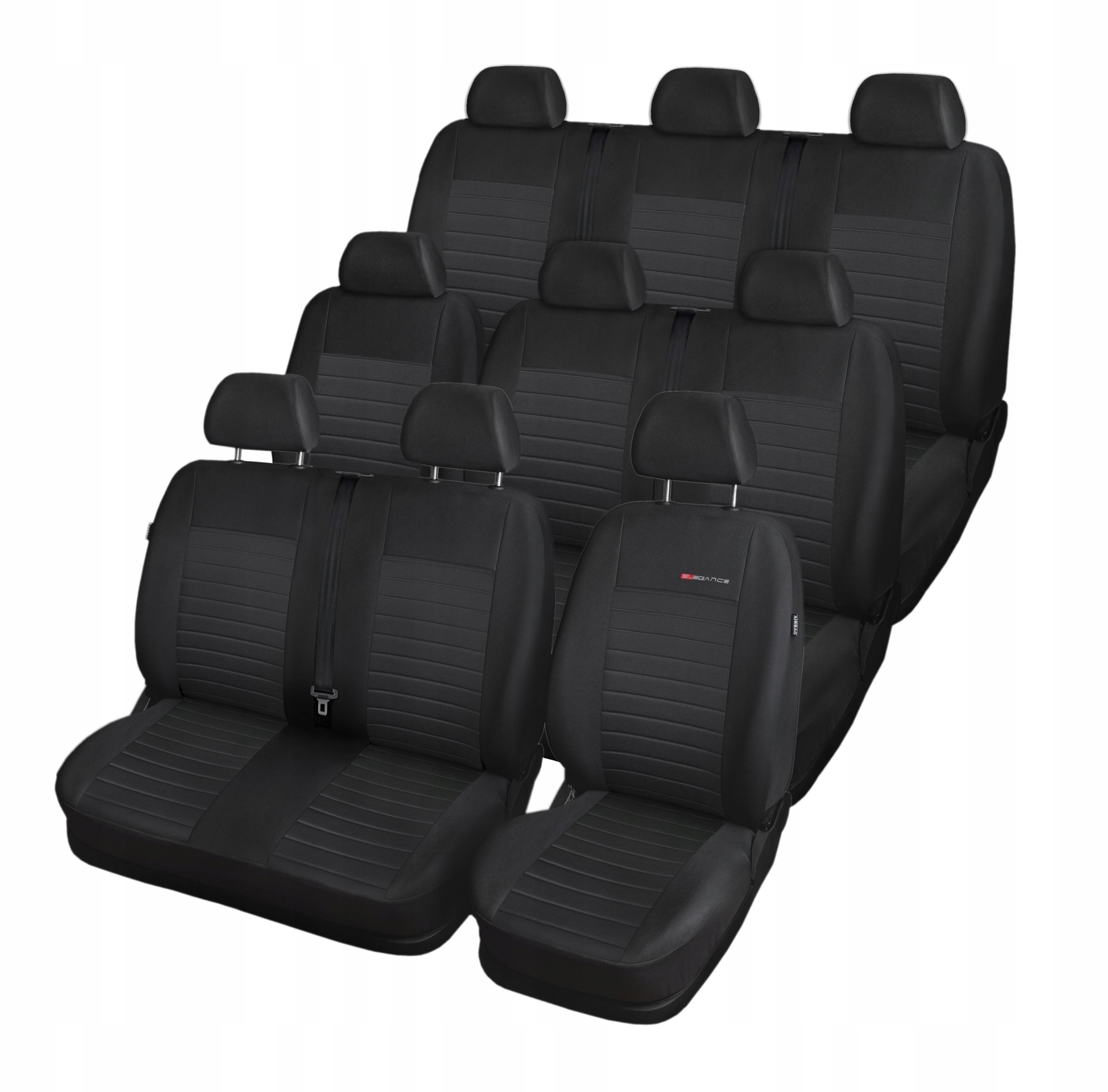 Pokrowiec Viper grafitowy na siedzenia Renault Trafic 2014-2024