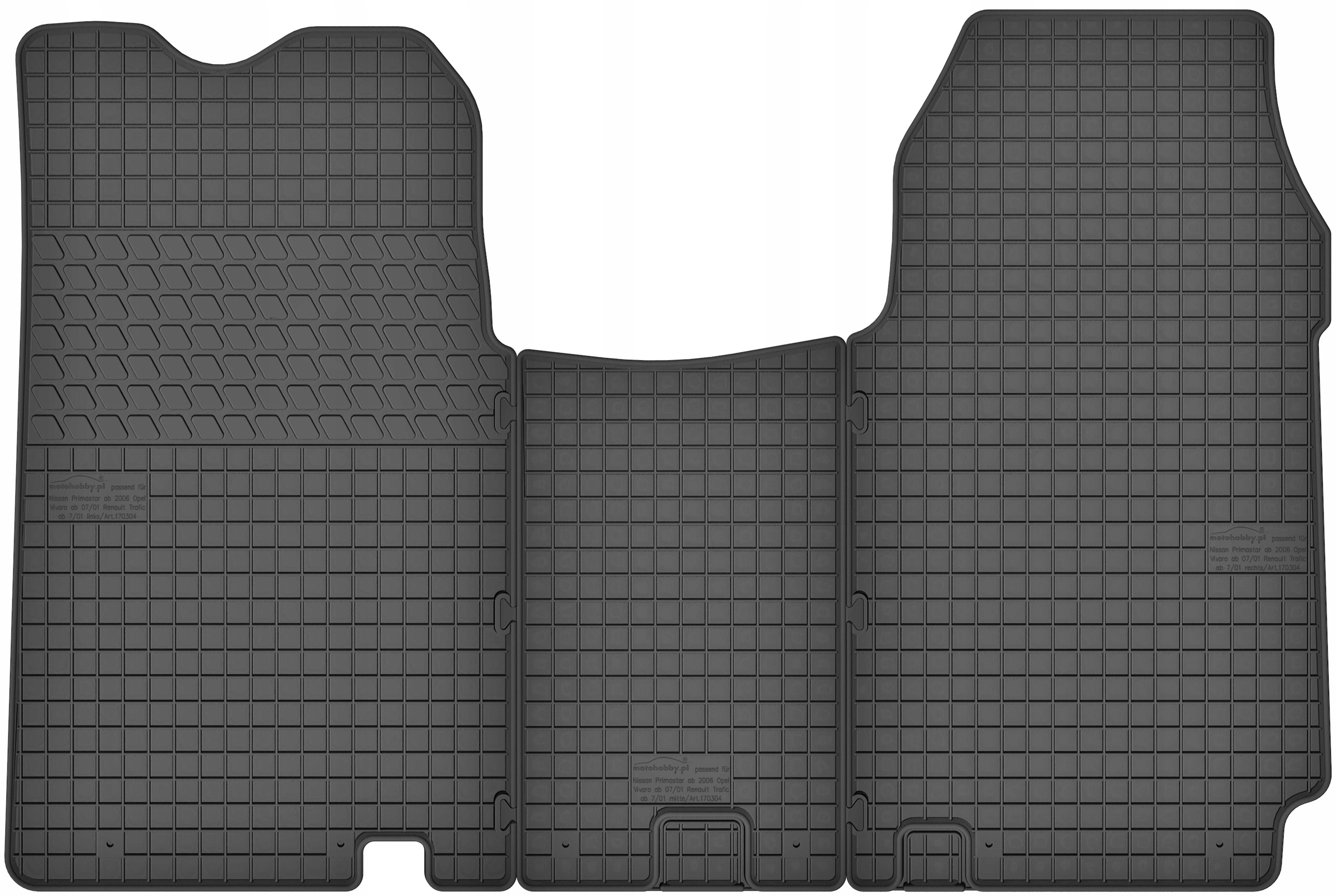 

Renault Trafic II 2001-2014 Dywaniki gumowe
