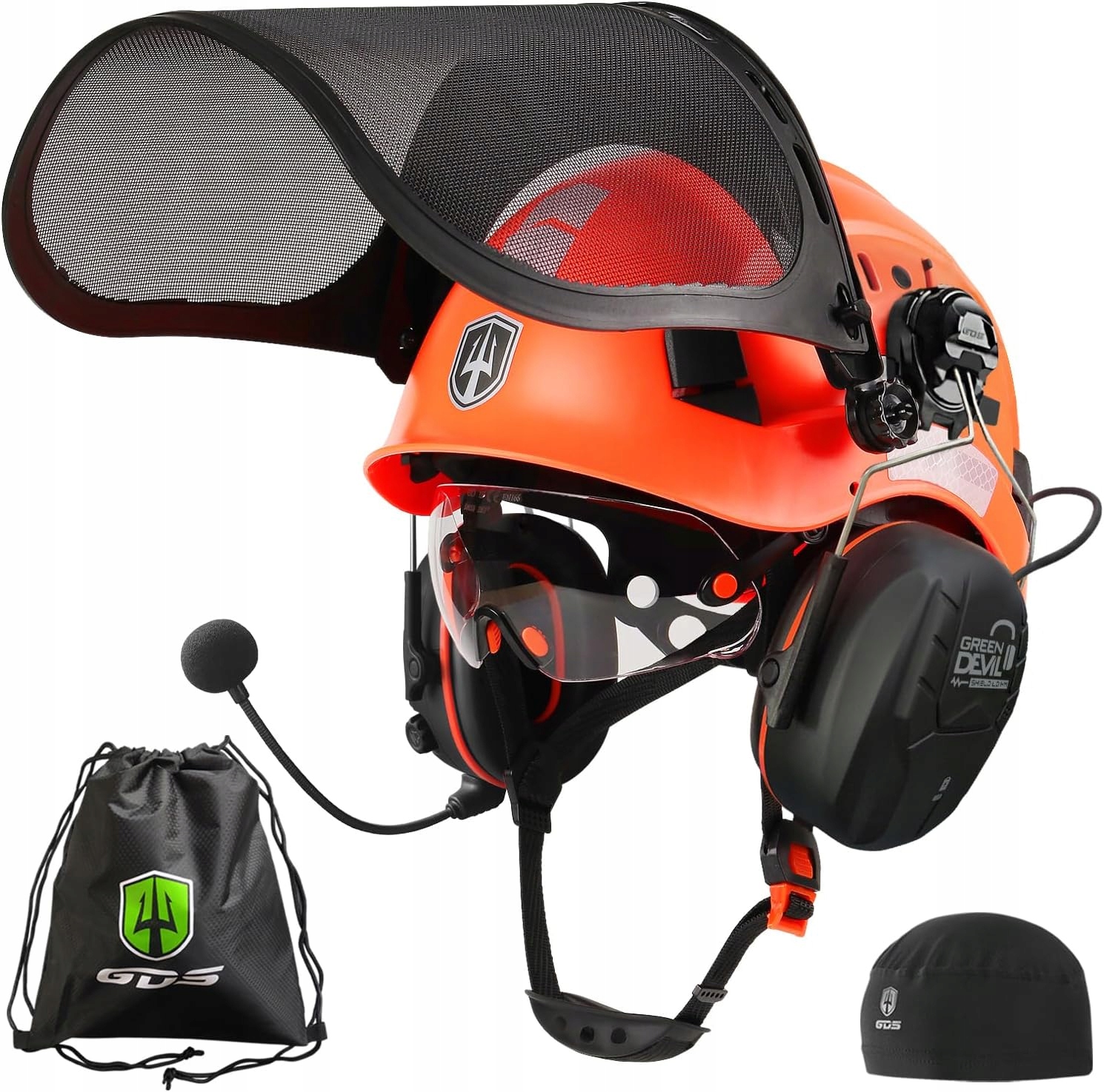 Kask ochronny Green Devil Mervex Vent M2522