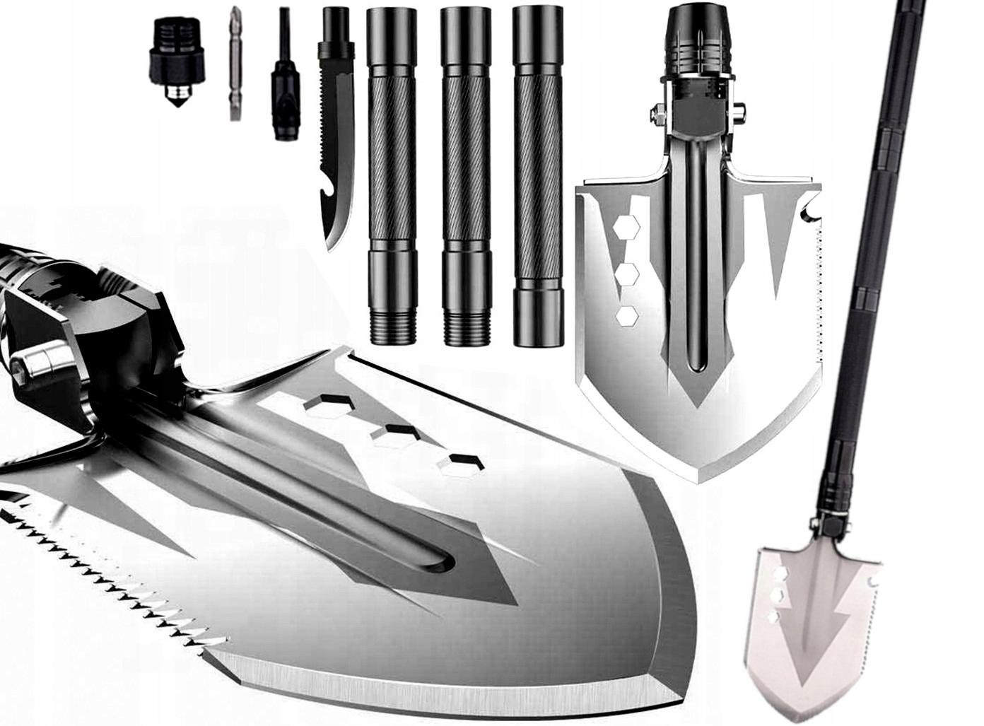 

Saperka Łopata Taktyczna Wojskowa Niezbędnik 16W1