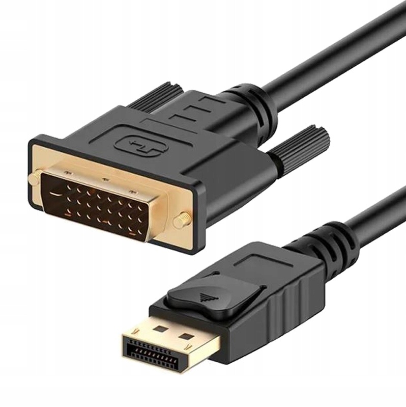 KABEL DISPLAYPORT ADAPTER DP-DVI PRZEWÓD 2M - Sklep, Opinie, Cena w ...