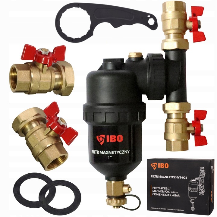 Separátor Nečistôt Magnetický Filter 1'' Ibo
