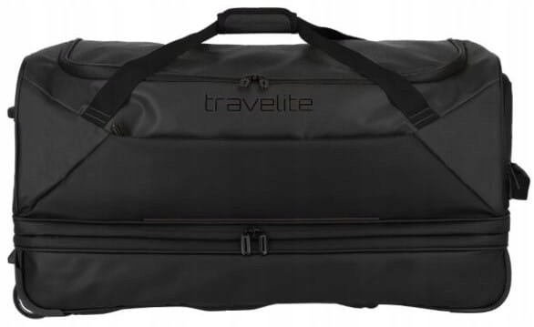 Cestovní taška na kolečkách Travelite Basics 70 cm, černá, rozšiřitelná