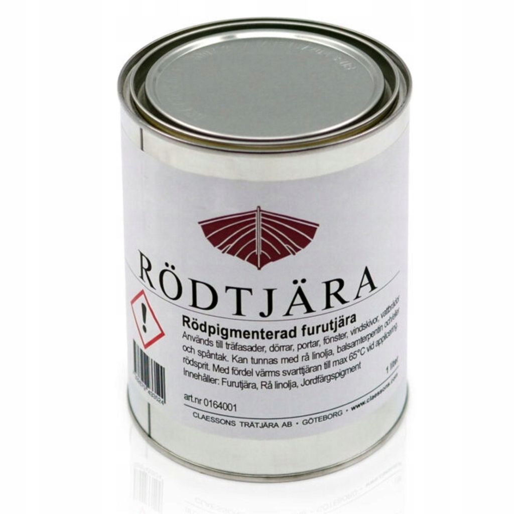 Smoła sosnowa Czerwona Rödtjära 1L – impregnat do drewna