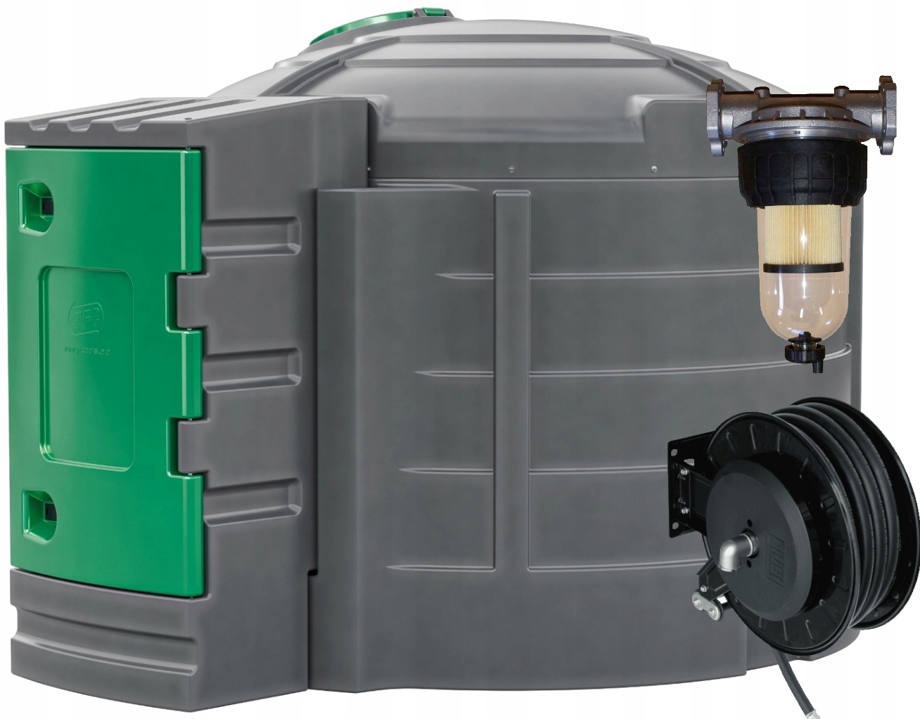 Nádrž na dieselové palivo On 5000L Navíječ 8 m Skleněný filtr Separátor