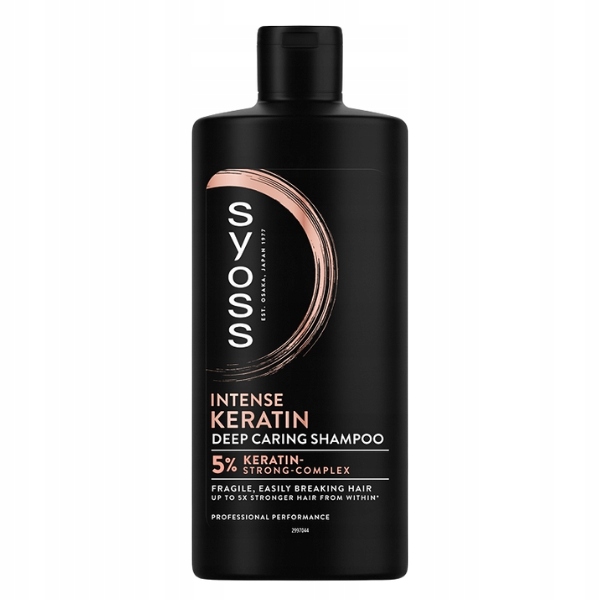Syoss Intense Keratin šampon pro lámavé vlasy s keratinem 440 ml
