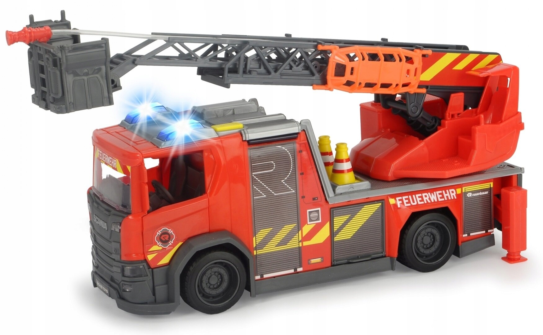 Samochód DICKIE TOYS SOS Scania Straż pożarna