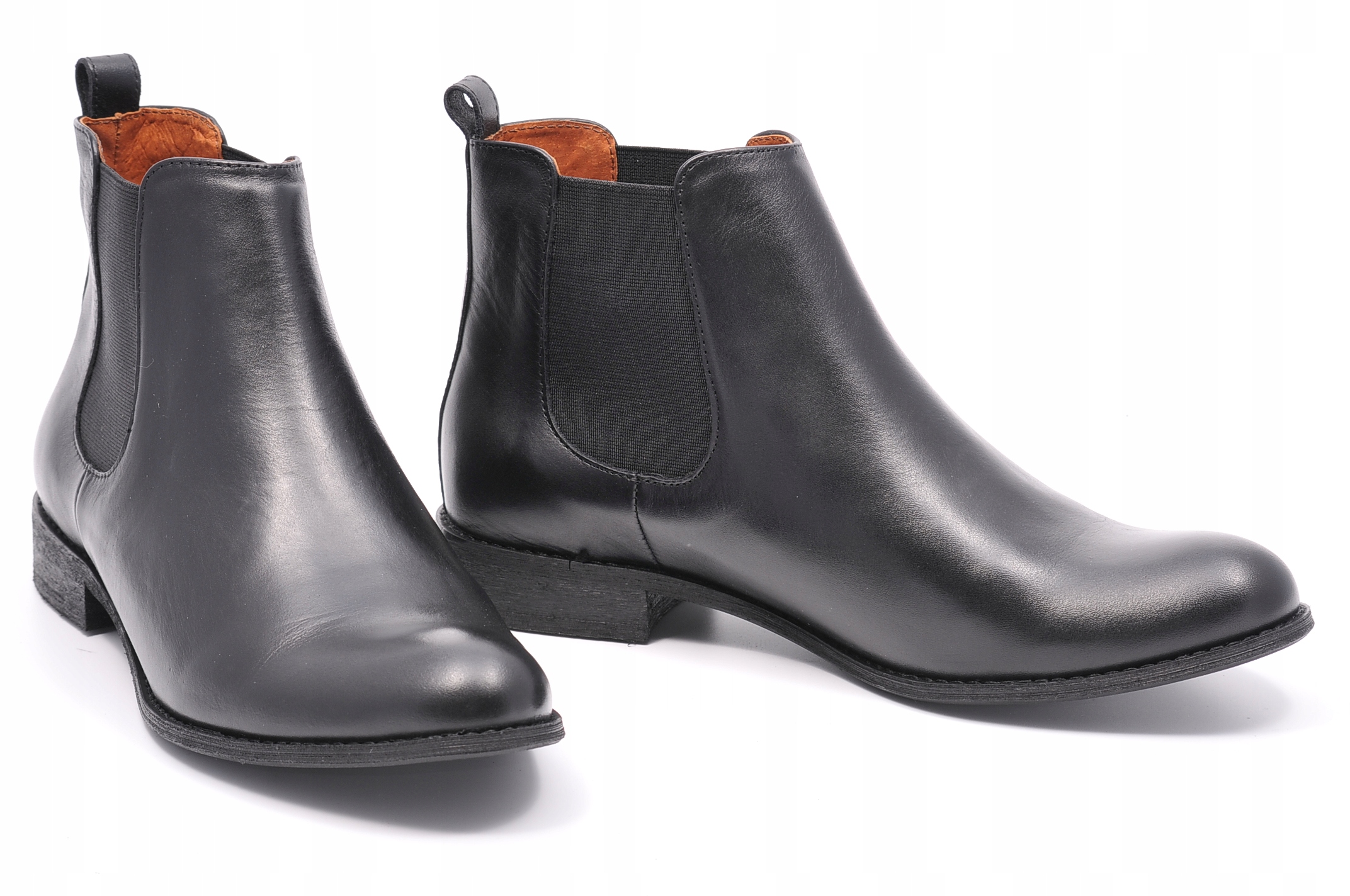 Botki Nessi 59204 Czarny obcas Rozmiar 38 Rozmiar 38