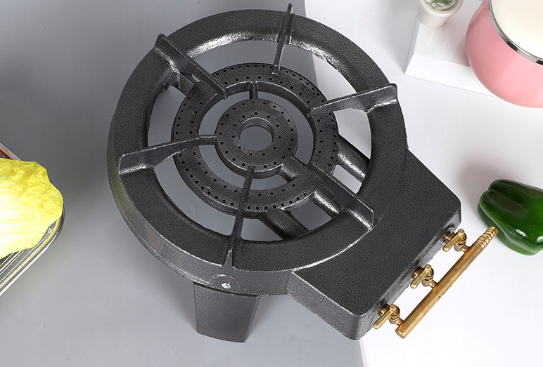 TABORET GAZOWY 9,8kW Palnik gazowy ŻELIWNY Kuchenka Zestaw Reduktor Wąż Stan opakowania oryginalne