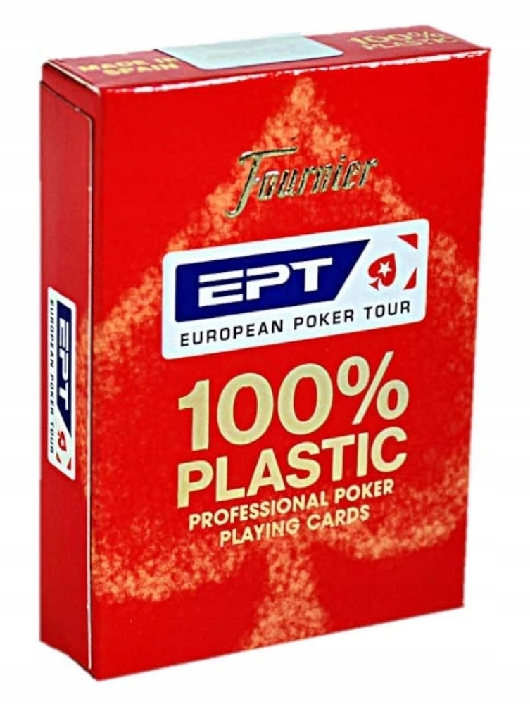 KARTY FOURNIER EPT European Poker Tour CZERWONE