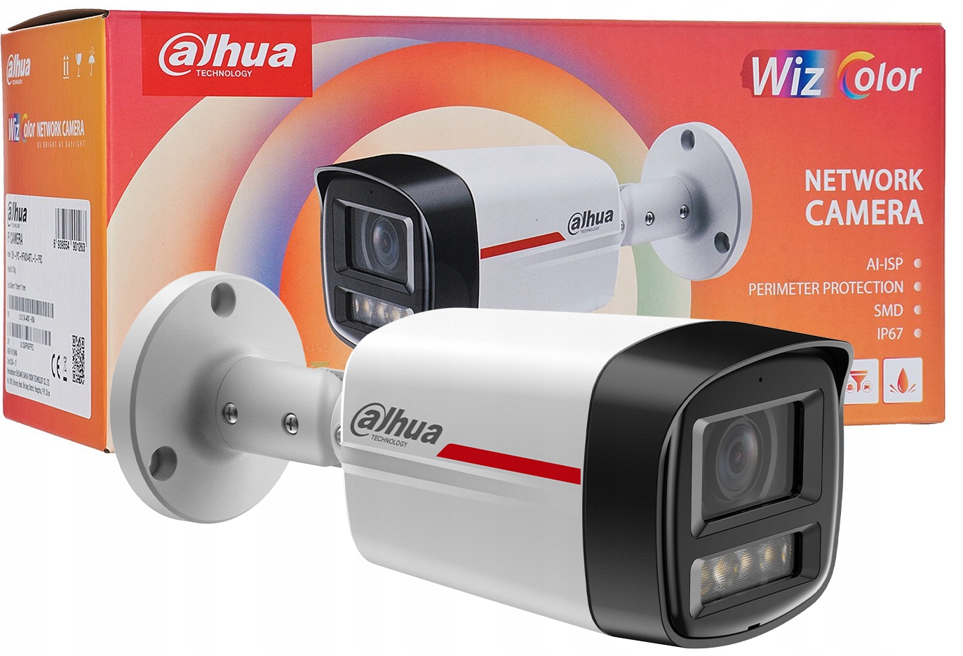 Ip Kamera 6MPx Wizcolor Ai Dahua IPC-HFW2649TL-S-LED-0280B-PRO