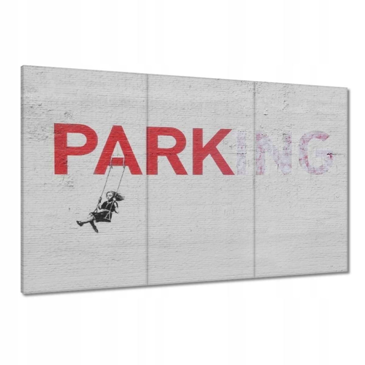 Obrazy 120x80 Banksy Parking