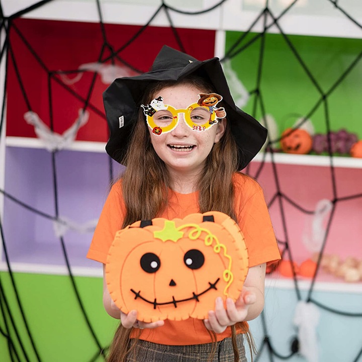 Papierowe Okulary dla dzieci Halloween Dekoracja 6 Marka inny