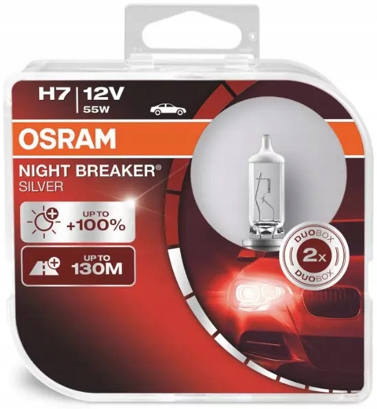 

Osram H7 Żarówka H7 Night Breaker Silver 2 szt.