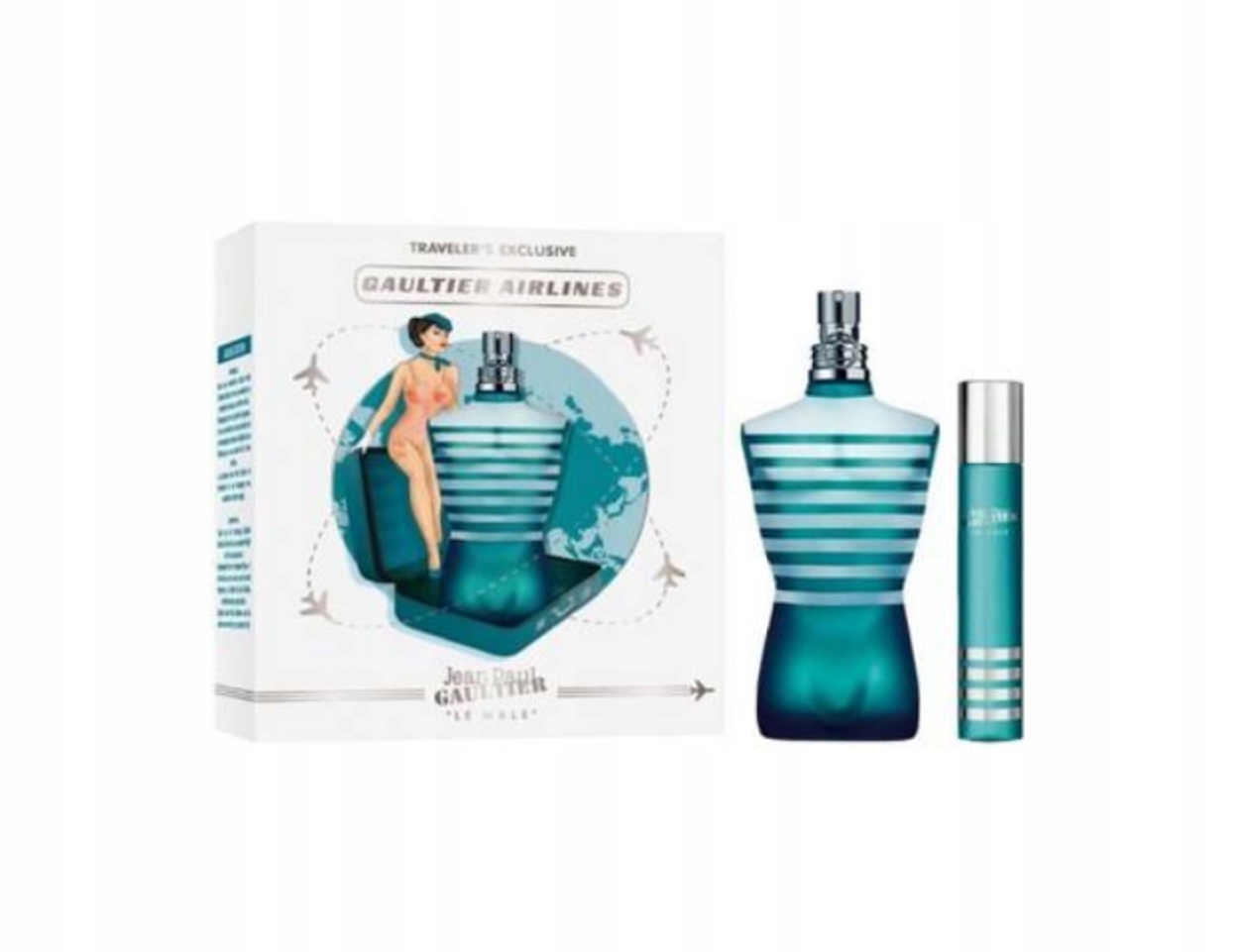 Zestaw dla mężczyzn Jean Paul Gaultier Le Male woda toaletowa 125ml 20ml