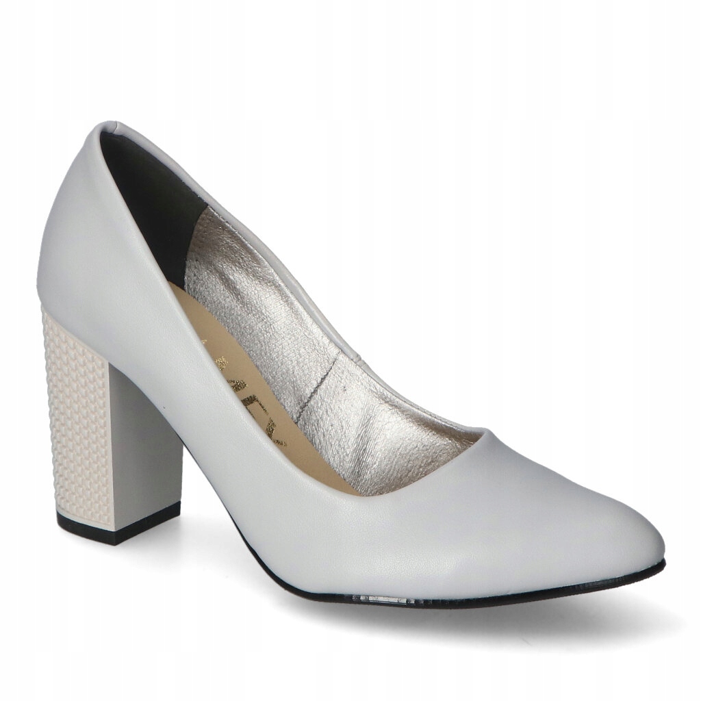 Boty Kamex-But Šedé Lico Kožené 37