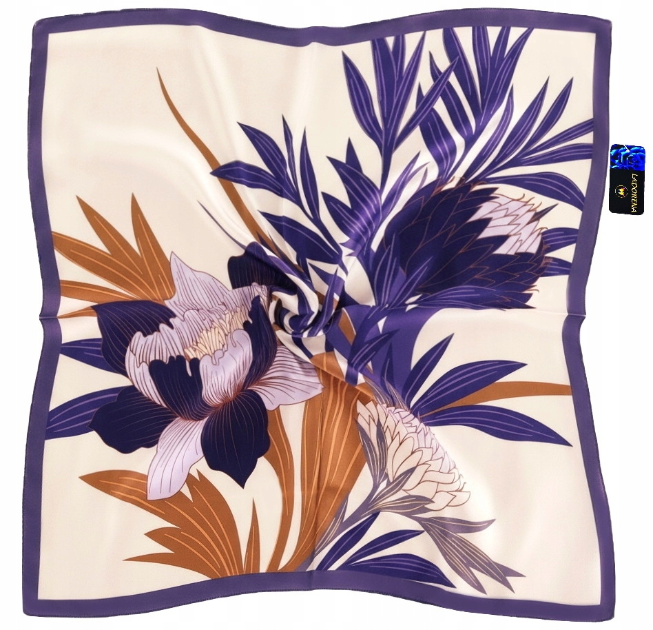 Hedvábný Šátek 100% Přírodní Hedvábí Morušový, Značka Kvality