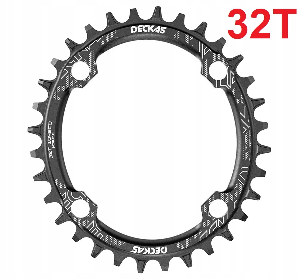 Zębatka OVAL ovalna Narrow Wide DECKAS 32T 104 BCD