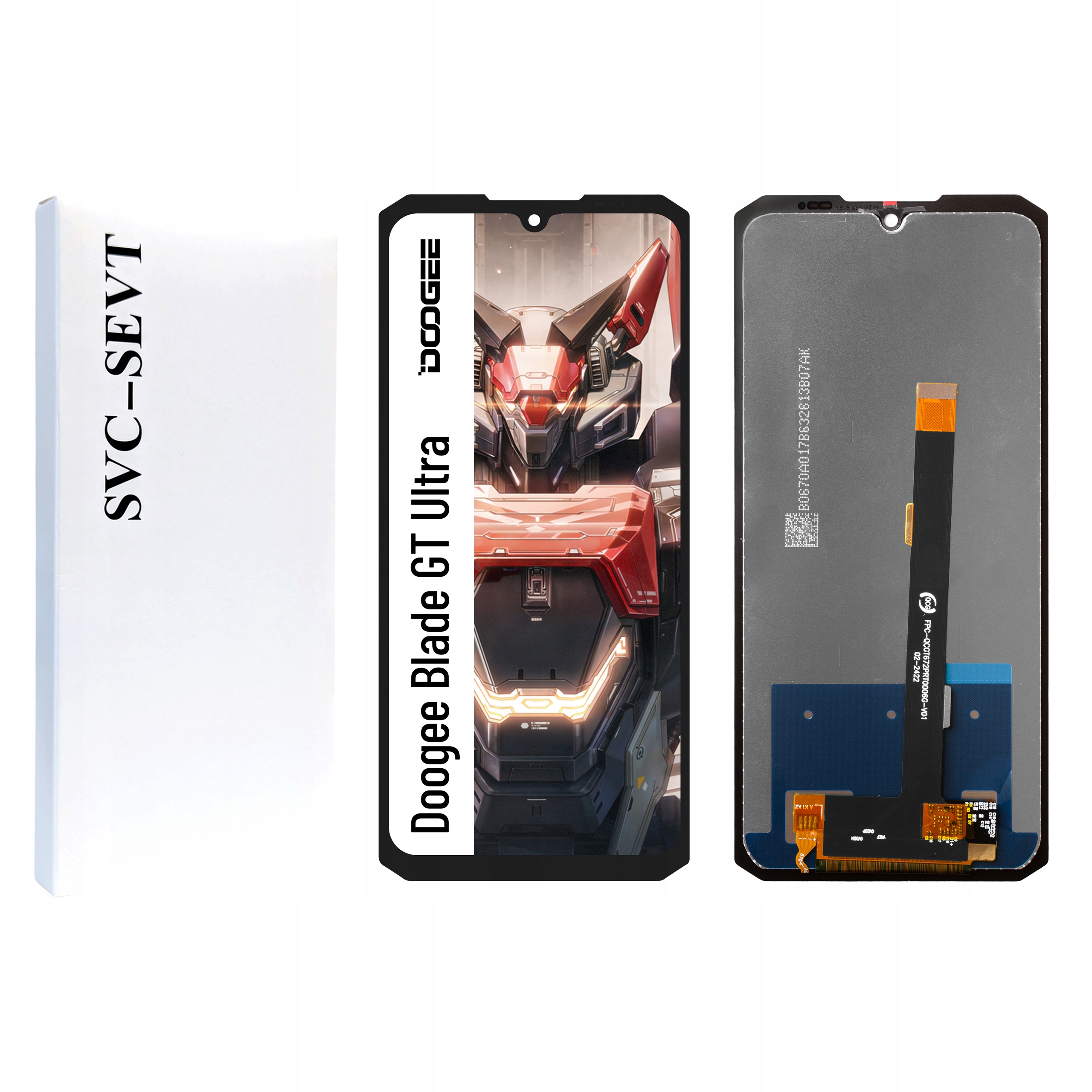 Originál Zila pro Doogee Blade Gt Ultra 5G Display Panel LCD