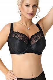 Dámská podprsenka Nessa Clarisse black soft měkká Černá_Velikost 95B