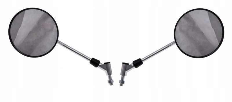 LUSTERKA CHROM GWINTY PRAWE M10 UNIWERSALNE CHOPPER CRUISER NAKED Producent WM Motor