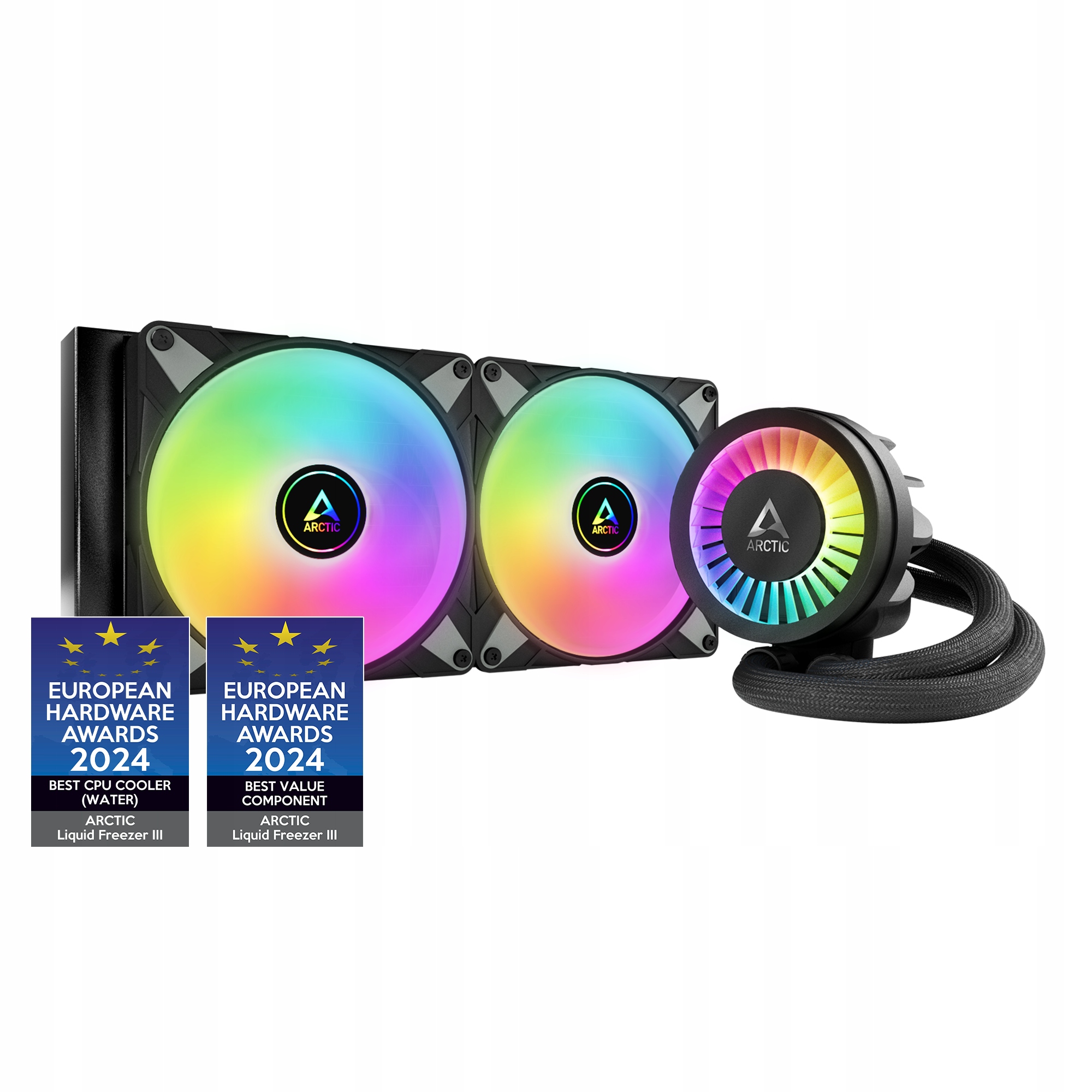 Arctic Liquid Freezer III 280 A-rgb Vodní chlazení Černá