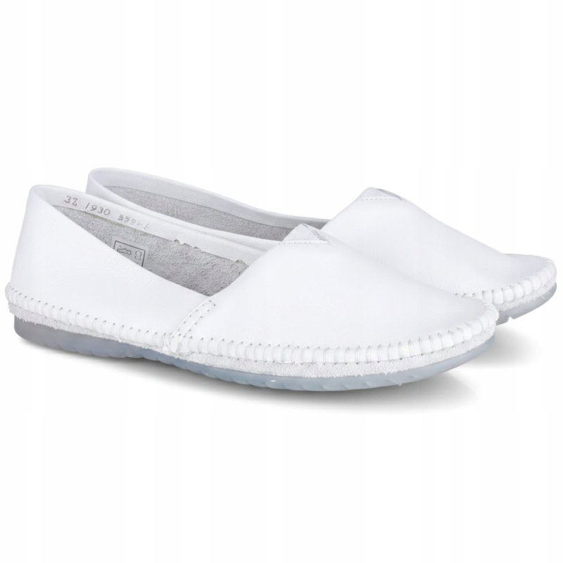 Dámské baleríny Maciejka 01930-11/00-0 Bílá Kůže Vel. 36