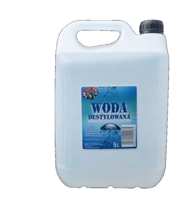 Woda Demineralizowana Destylowana 5L Do Żelazka