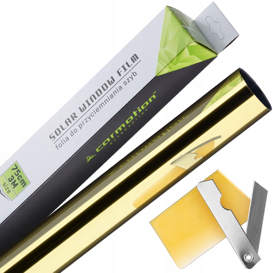 

Folia lustrzana Lustro weneckie Złota 75x300cm