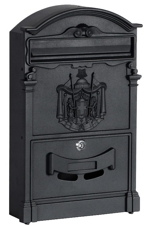 Poštovní schránka na dopisy Amund černá