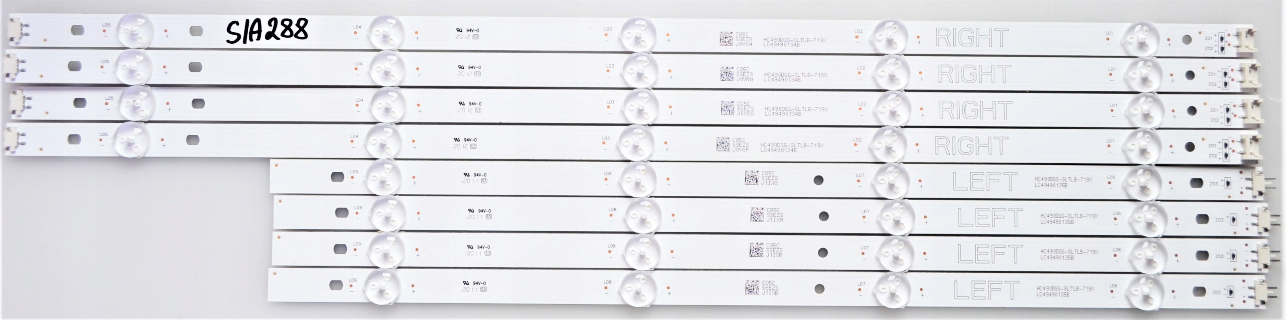 Led Lišty HC490DGG-SLTLA-A19X (č. SIA288)