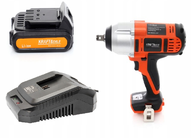 Klucz udarowy akumulatorowy 450Nm X-SERIES 18V KD1765