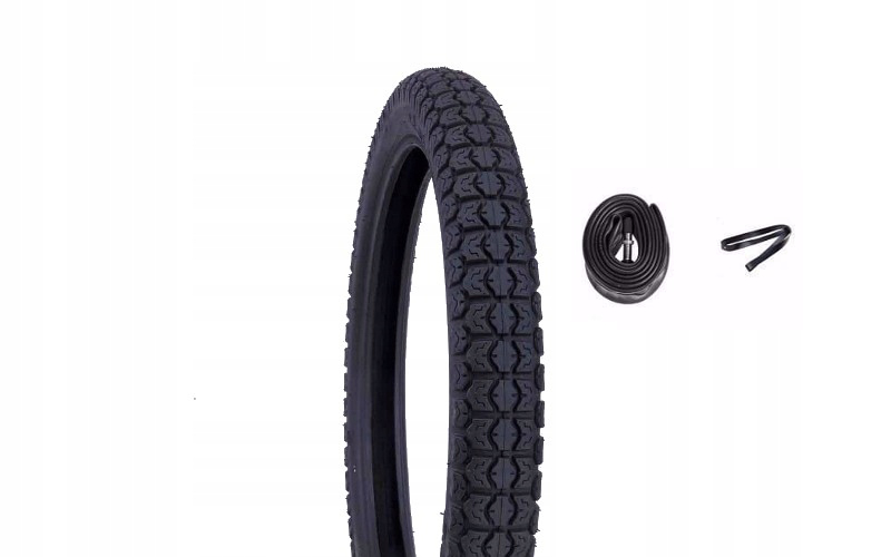 Opona Dętka Fartuch 18 X 3.00 Wsk 125 Shl Mz Jawa gruba mocna 8 płócien