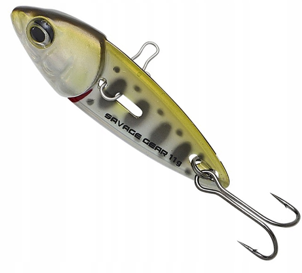 Switch Blade Minnow Savage Gear 3,8cm 5g Green Silver Ayu