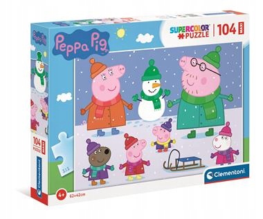 

Puzzle 104el. Maxi Color Peppa Pig 23752