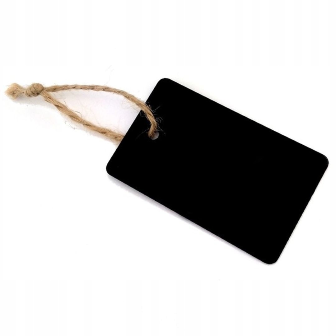 Cenówki kredowe 75x105 na sznurku - 10 sztuk