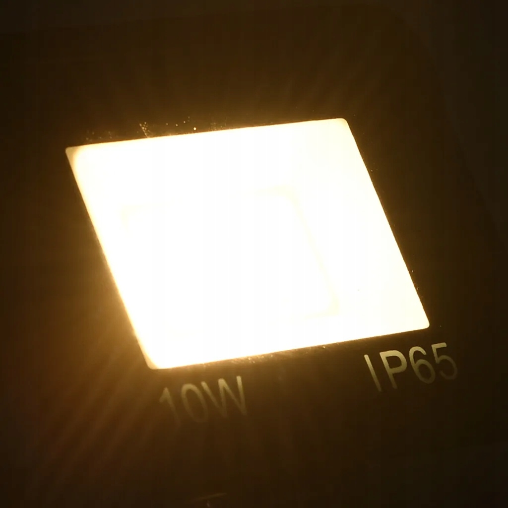 Reflektor LED, 10 W, ciepłe białe światło Marka VidaXL