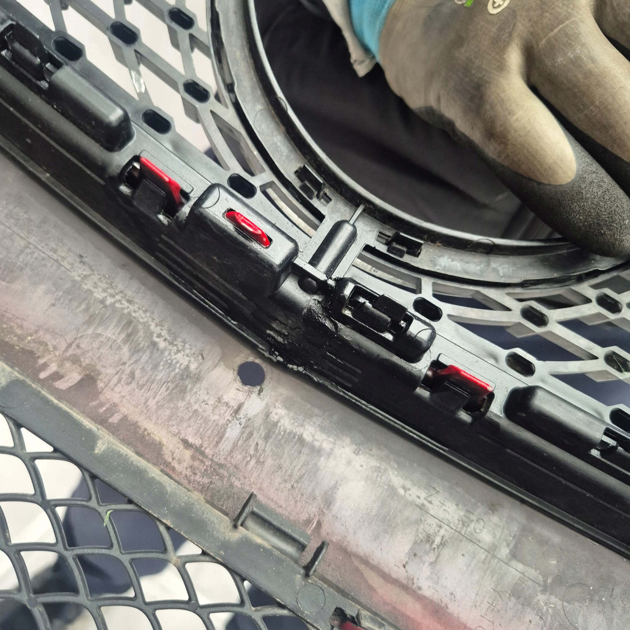 MERCEDES CLA W117 LIFT 16- bumper front front grill grid A1178851100