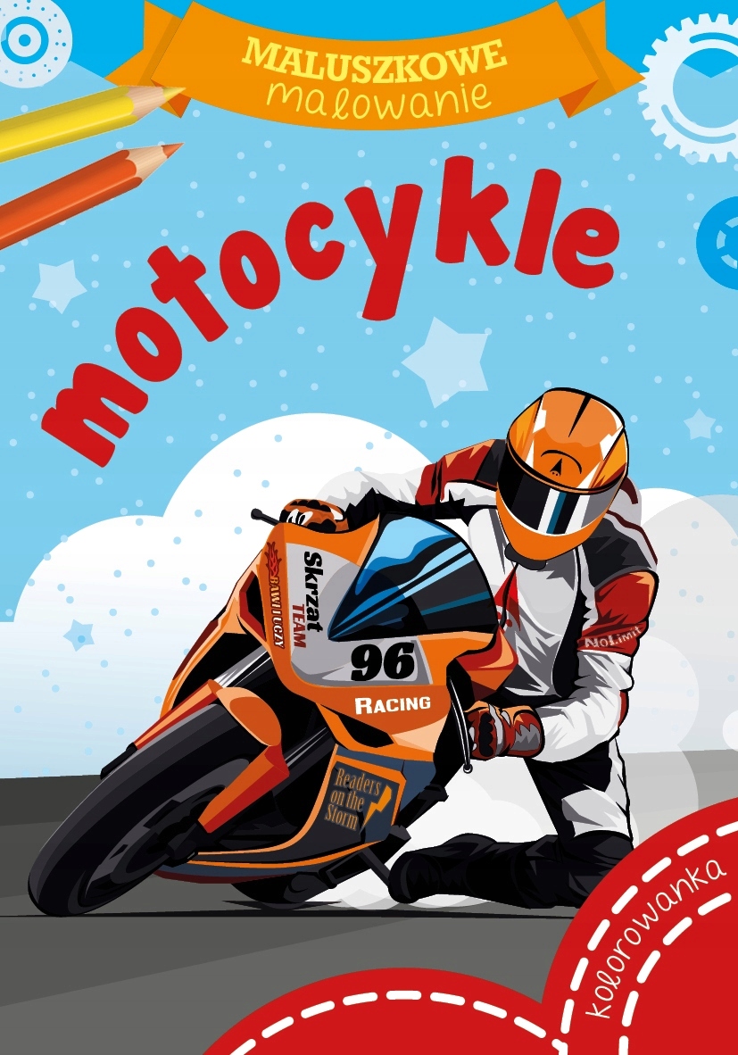 

Maluszkowe malowanie Motocykle Kolorowanka Motory