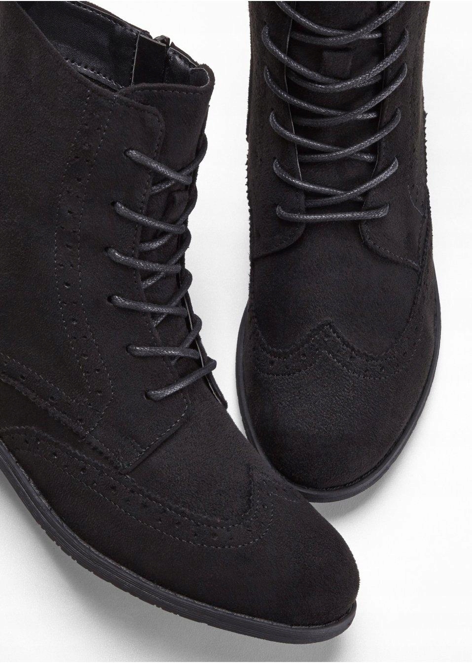 BODYFLIRT BUTY SZNUROWANE __41 Nosek okrągły