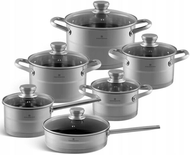 Súprava Hrncov Pots Steel 12 Ks EdenBerg