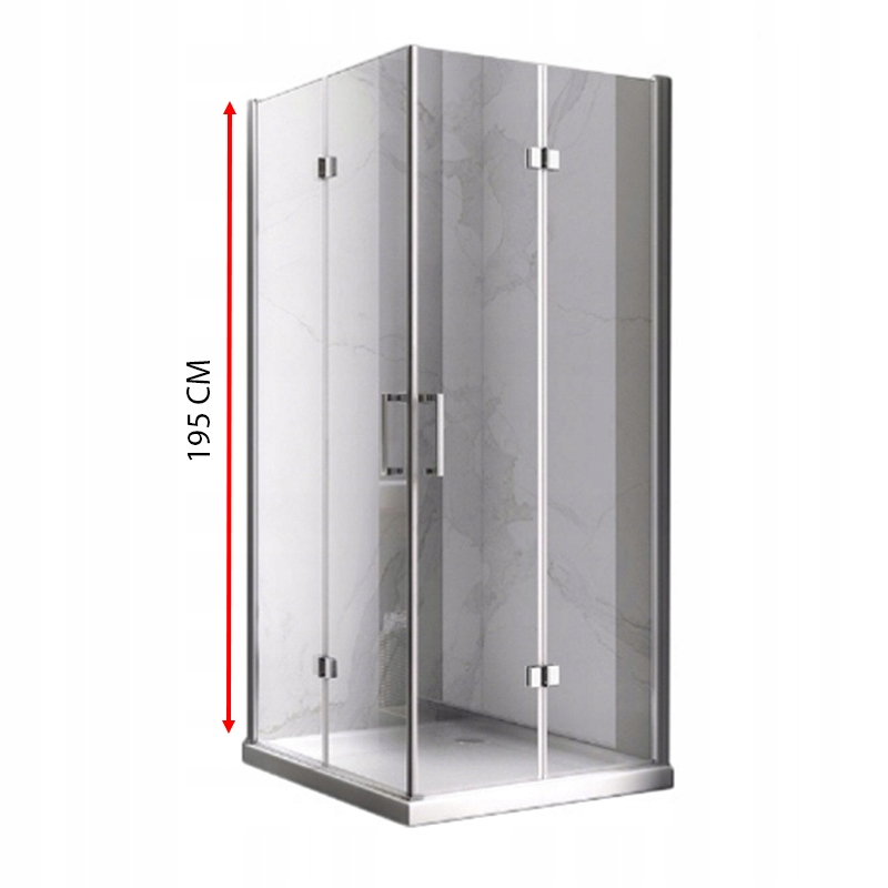 PROFIL POSZERZAJĄCY P08 DO KABIN PRYSZNICOWYCH CHROM Marka HydroSan