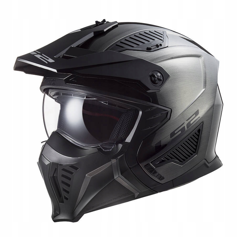 Kask LS2 OF606 DRIFTER JEANS TITANIUM-06