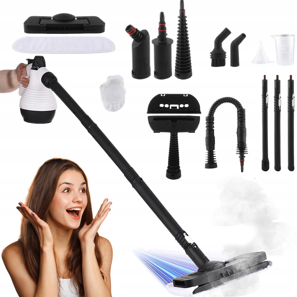 Parní Čistič 1050 W, Tlakový Čistič 1050 W, Akcesoria, Praktický