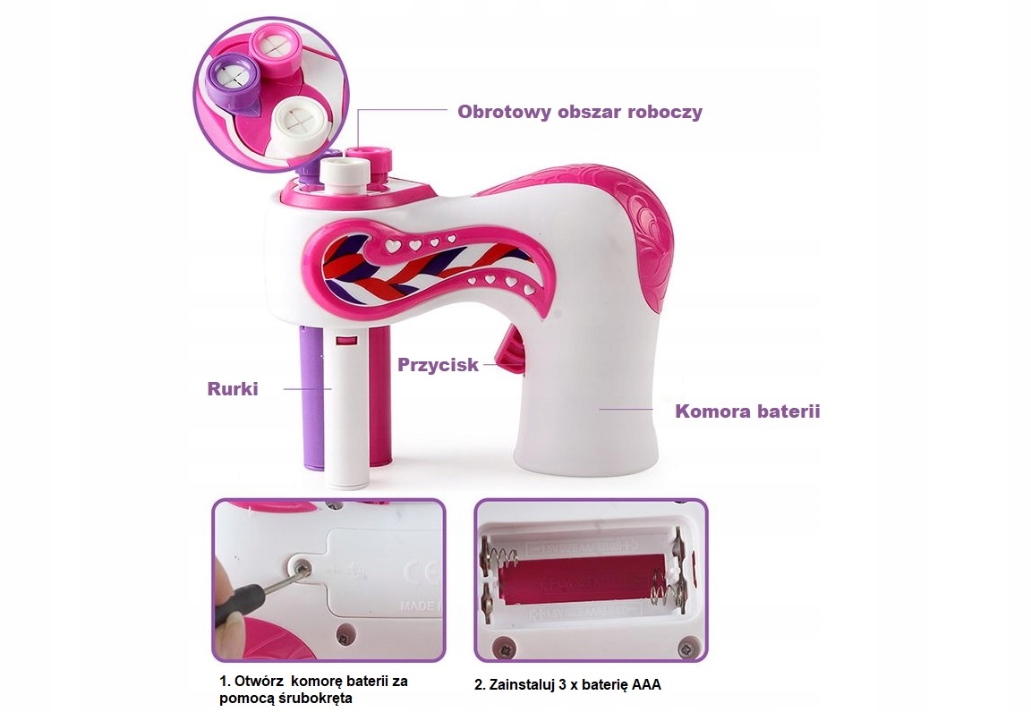 ZESTAW DO ROBIENIA WARKOCZYKÓW Marka bez marki