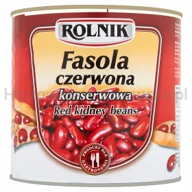 Rolnik Červené Fazole konzervovaná 2650 ml