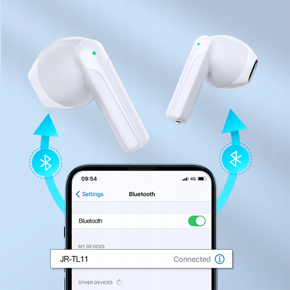 Bluetooth sluchátka voděodolná Iphone 15 14 13 za 581 Kč - Allegro